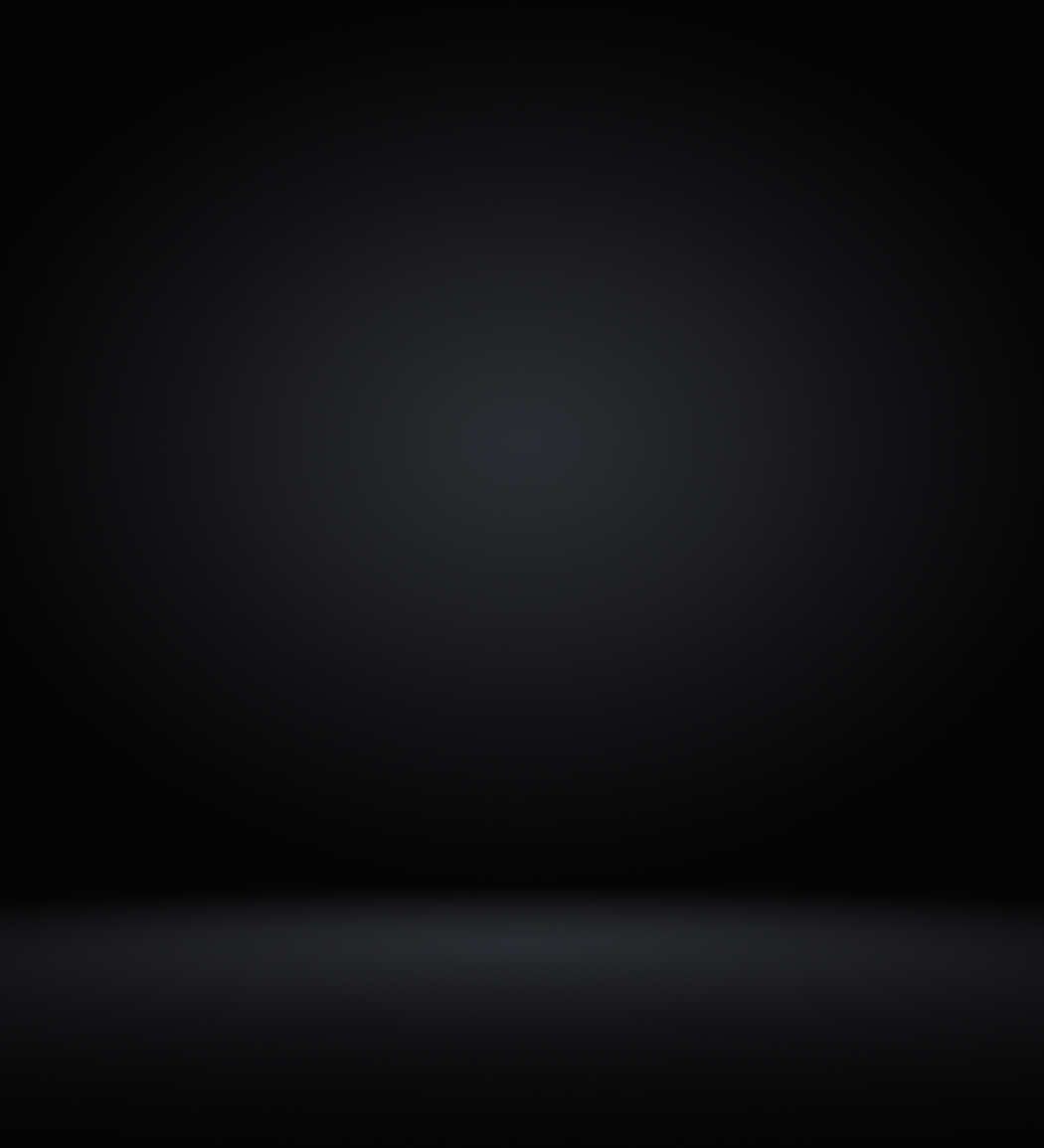 Product Showcase Spotlight on Black Gradient Background.